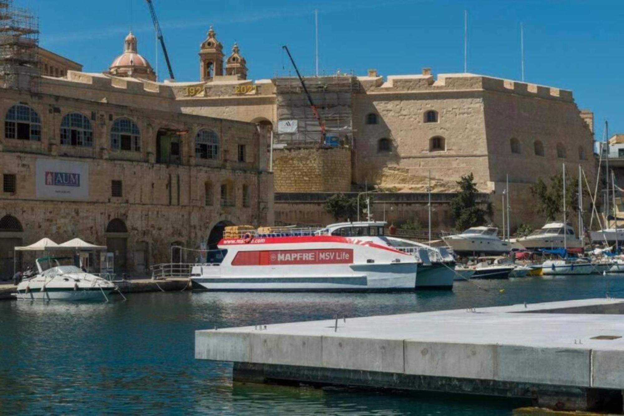 Authentic 1St Fl Apartment At The 3 Cities Marina Cospicua Exteriör bild